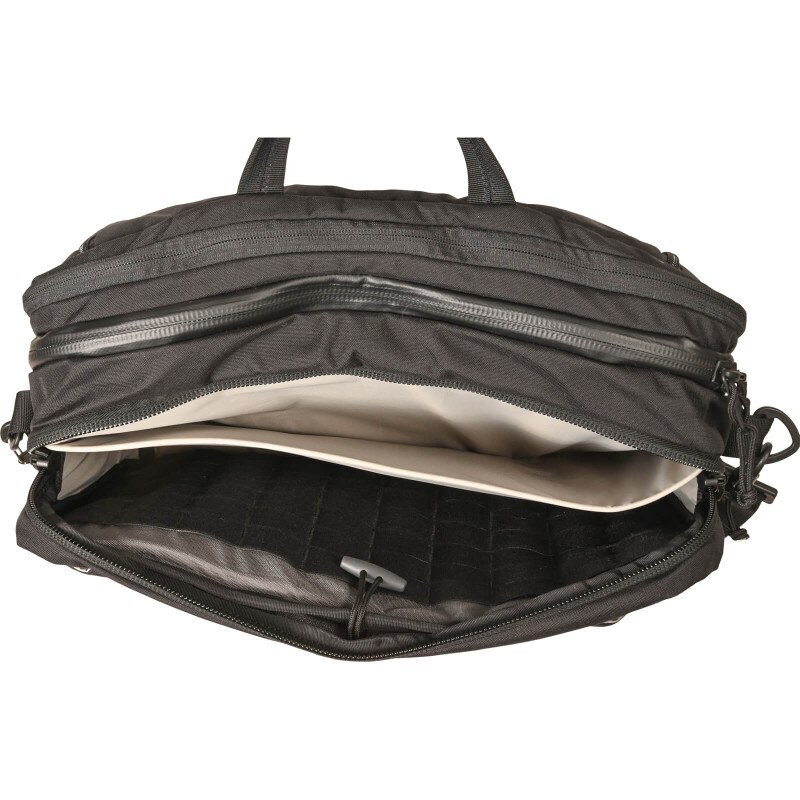 3 Way CC Expandable Briefcase - Black (Inside MOLLE Panel)